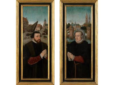 Anonieme meester, Filips Dominicle en Barbara Ommejaeghere, 1551-1560, Brugge, olieverf op paneel. COLLECTIE GROENINGEMUSEUM BRUGGE, INV. 0000.GRO1424.I