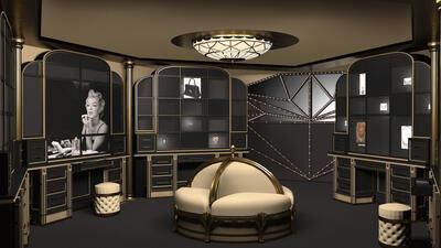 Artist impression van het Boudoir Beeld: Carla Janssen-Höfelt