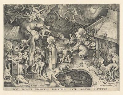 Bruegel, Naar Pieter Bruegel de Oude, Sint-Jacob bij de tovenaar, RIJKSMUSEUM, AMSTERDAM
