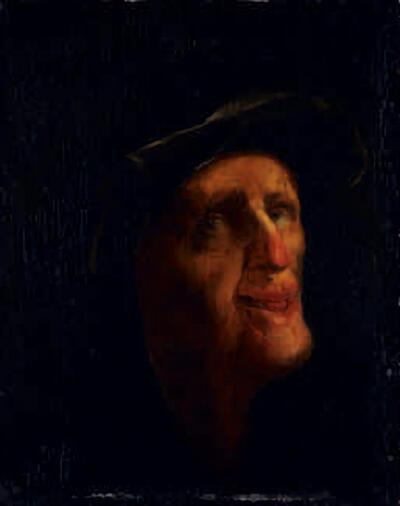 Musée de Flandre, Toegeschreven aan Jan van de Venne, De lachende vrouw, olieverf op paneel,