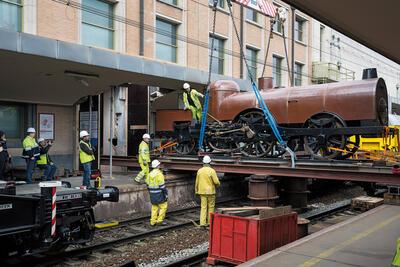 Train World, De Pays de Waes verlaat het Brusselse Noordstation, 2014