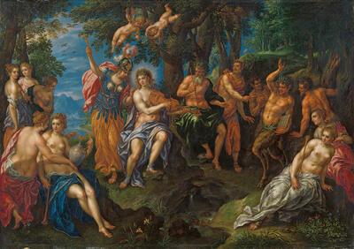 Hendrick De Clerck, Het Midasoordeel, ca. 1600-1610, olieverf op koper, RIJKSMUSEUM, AMSTERDAM