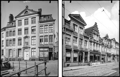 Collectie, Herenhuis, Burgerhuis, Korenlei, Lange Violettestraat, Gent, zilvergelatine op glas,