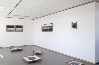 Isabel Devos, Zaalzicht tentoonstelling Contemplative Landscapes, André Demedtshuis, 2018