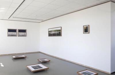Isabel Devos, Zaalzicht tentoonstelling Contemplative Landscapes, André Demedtshuis, 2018