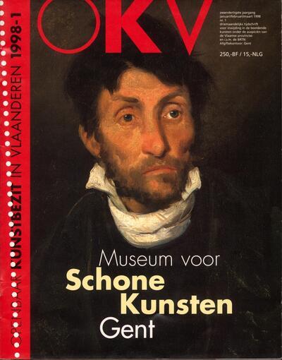 De covers van okv in de vormgeving van Rob Buytaert ( 1983-1, okv 1998-1), van Oeyen en Winters (okv 2006-1) en van Anne Verlent en Linde Desmet (okv 2014.4, okv 2021.1)