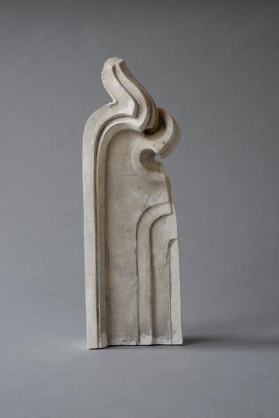 Victor Horta, gipsen model voor het houtwerk in het Hotel Solvay te Brussel, 1894-1898 KONINKLIJKE MUSEA VOOR KUNST EN GESCHIEDENIS, BRUSSEL - LANGDURIGE BRUIKLEEN AAN HORTAMUSEUM, SINT-GILLIS (BRUSSEL)