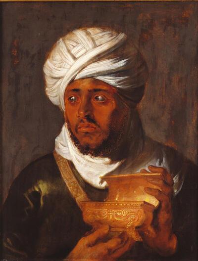Tweede wereldoorlog, collectie Van Gelder, drukkersfamilie, Moretus, Peter Paul Rubens, de drie koningen, Rubenshuis, Museum Plantin-Moretus, De Ethiopische koning,