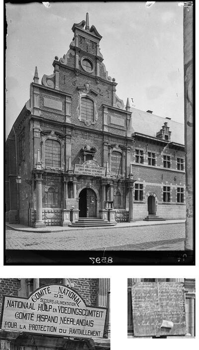 Collectie, Dominicanenkerk, ’s-Gravenbrakel, zilvergelatine op glas, 