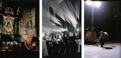 Tussen projector en projectie, Mixed media van Vadim Vosters