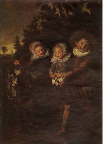 Frans Hals, De Bokkenwagen, Olieverf op doek,