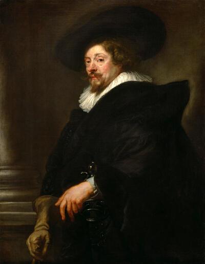 Peter Paul Rubens, Zelfportret, 1638, olieverf op doek,