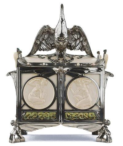 Victor Horta, Ph. Wolfers, De Opschik, 1899-1905: deze juwelenkist werd onmiddellijk door de KMKG gekocht toen ze in 1905 voor het eerst werd getoond