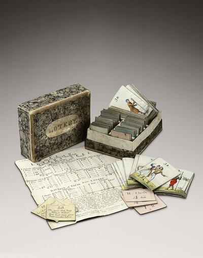 Loterijspel, collectie