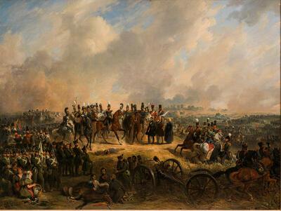 De overgave van Hasselt op 8 augustus 1831, J.W. Pieneman, Nederlanden,