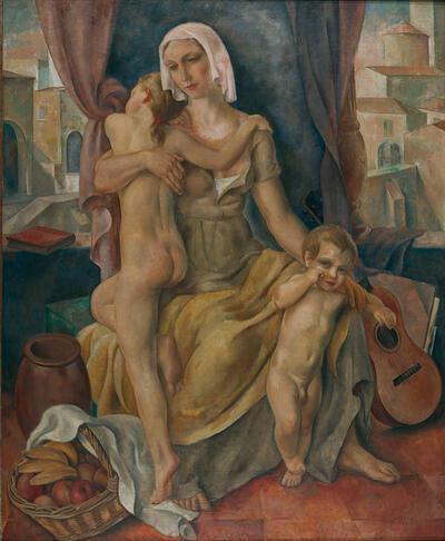 Louis Buisseret, Mater Beata, 1931, olieverf op doek, Nervia