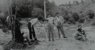 Une image extraite du documentaire de Richard Copans, « Monsieur Deligny, vagabond efficace ». 