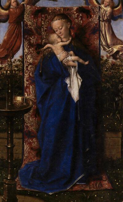 MAS, Madonna bij de fontein Jon Van Eyck