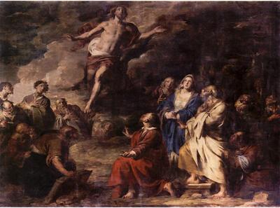 Pieter-Jozef Verhaghen, De hemelvaart van Christus, 1800, olieverf op canvas,