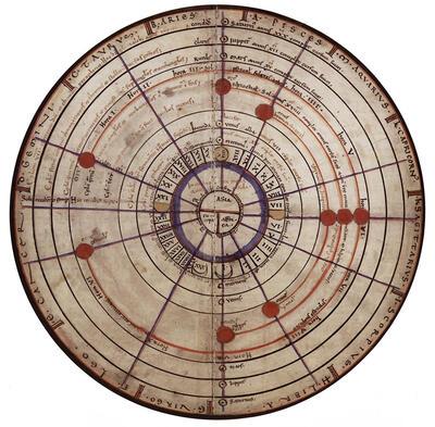 Liber Floridus, f. 226v-226r Universiteitsbibliotheek Gent, miniatuur,