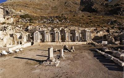 Zicht vanuit het zuiden op de Bovenste Agora. Sagalassos