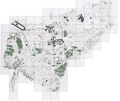 Plattegrond van Sagalassos,