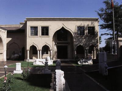 Het archeologisch museum in Burdur (Turkije), waar de vondsten uit Sagalassos zijn ondergebracht