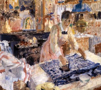 Rik Wouters, De strijkster, 1912, olieverf op doek,