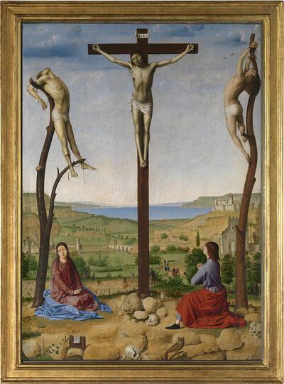 Antonello da Messina, Kruisiging