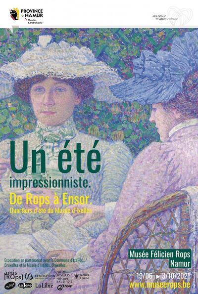 Un été impressionniste. De Rops à Ensor – De collectie van het museum van Elsene 