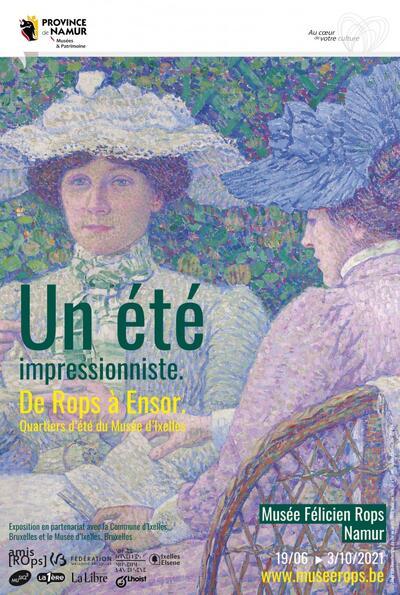 Un été impressionniste. De Rops à Ensor – De collectie van het museum van Elsene