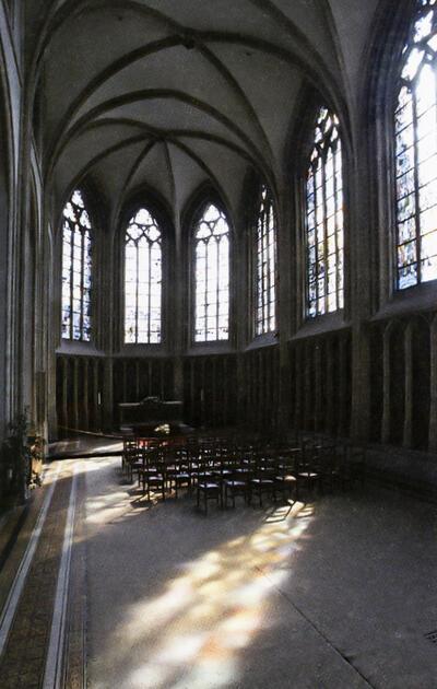 De Gravenkapel in Kortrijk, Muurschilderingen,