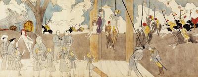 Henri Darger, At julio Callio vice norma rescuers come the wicked execution, Art Brut,