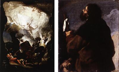 Johann Christian Thomas Winck, Verrijzenis van Christus, Giovanni Battista Pittoni, Sint-Rochus, olieverf op doek, Tekenkunst,