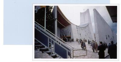 Het paviljoen van het Vaticaan, Expo 58,