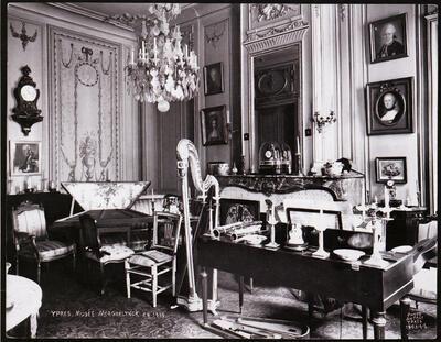Het muzieksalon, 19 maart 1914, Arthur Merghelynck,