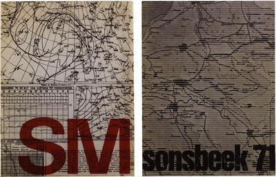 Catalogus van de tentoonstelling 'Op losse schroeven', 'Sonsbeek buiten de perken', sculptuur,