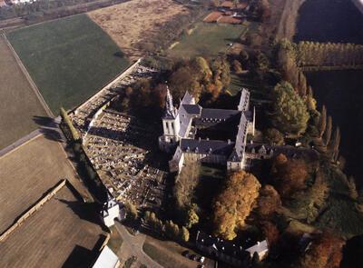 Luchtfoto, Parkabdij,