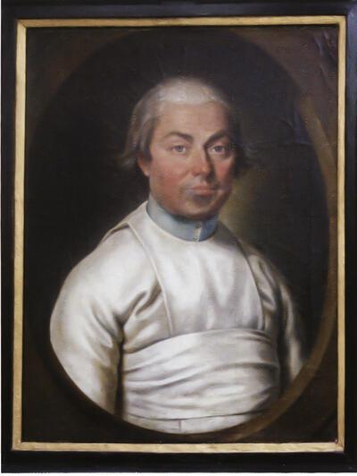 Portret van overste Petrus Ottoy ( 1836- 1840), Parkabdij,