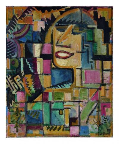 Paul Joostens, Azteekse figuur, 1919-1920