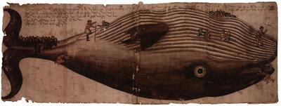 Onbekend, Aangespoelde vinvis (Stranding Egmont 1547), Museum Plantin-Moretus. 