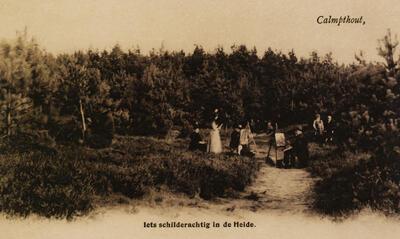Schilders in de Kalmthoutse heide anno 1901