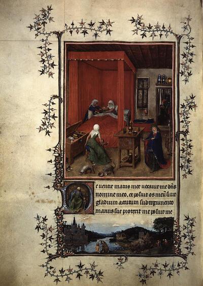 Toegeschreven aan Jan van Eyck, Les très belles heures de Notre-Dame, Getijdenboek van Turijn-Milaan, BOZAR