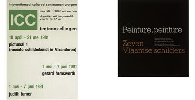 De eerste poging om het nieuwe, expressieve schilderen in Vlaanderen op de markt te brengen: de tentoonstelling Picturaal 1, 1981 in het Antwerpse ICC. Export van de nieuwe Vlaamse schilderkunst: de Vlaamse gemeenschap organiseert een tentoonstelling in het pas opgerichte Vlaams Cultureel Centrum De Brakke Grond in Amsterdam,