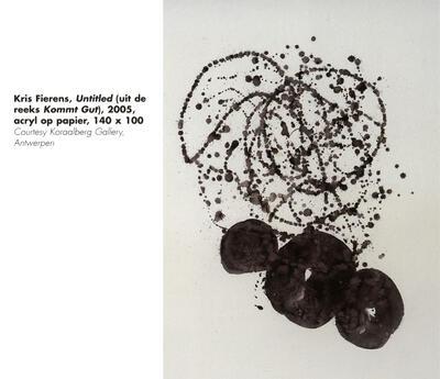 schilderkunst, Kris Fierens, Untitled (uit de reeks Kommt Gut), 2005, acryl op papier, 140 x 100 Courtesy Koraalberg Gallery, Antwerpen