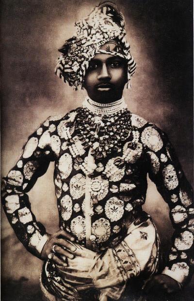 Diamant, Uit Babur's Erfenis, de najaarstentoonstelling van het Diamantmuseum: Sardar Singh, Maharaja van Jodhpur, foto,