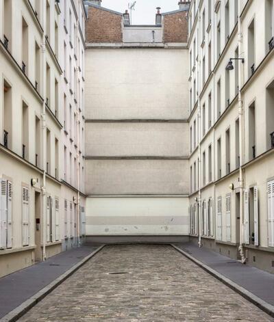 Villa Letellier, Paris. De la série Paris. Impasse. 