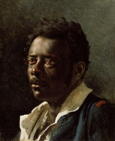 Théodore Géricault, Portret van Joseph, 1818-19, olieverf op doek,