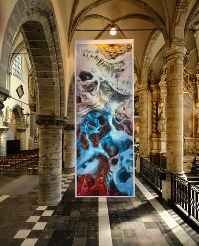 Nick Ervinck - tentoonstelling GNI-RI may2022 Sint-Jacobskerk Gent