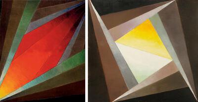 Duizelingen, 1920, olieverf op karton, hardboard, Felixart